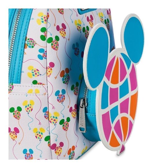 Loungefly X Disney Mickey Mouse Balloon 50th Anniversary Mini Backpack N… - Picture 5 of 7